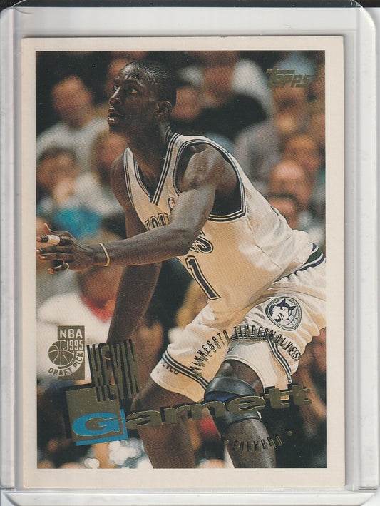 1995-96 Topps Basketball - Kevin Garnet RC Rookie