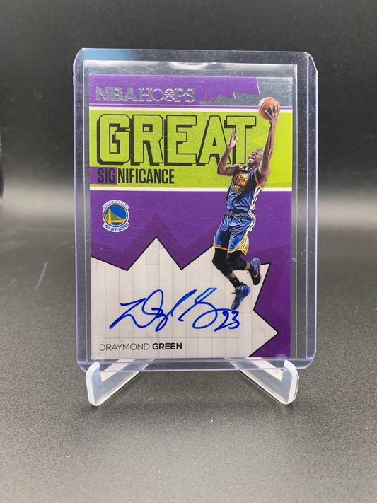 2016-17 Panini Hoops Basketball - Draymond Green ‘Great Significance’ Autograph