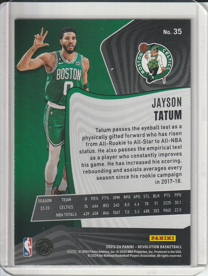 2023-24 Panini Revolution Basketball - Jayson Tatum