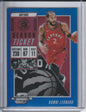 2018-19 Panini Contenders Optic Basketball - Kawhi Leonard 'Blue Prizm' /99