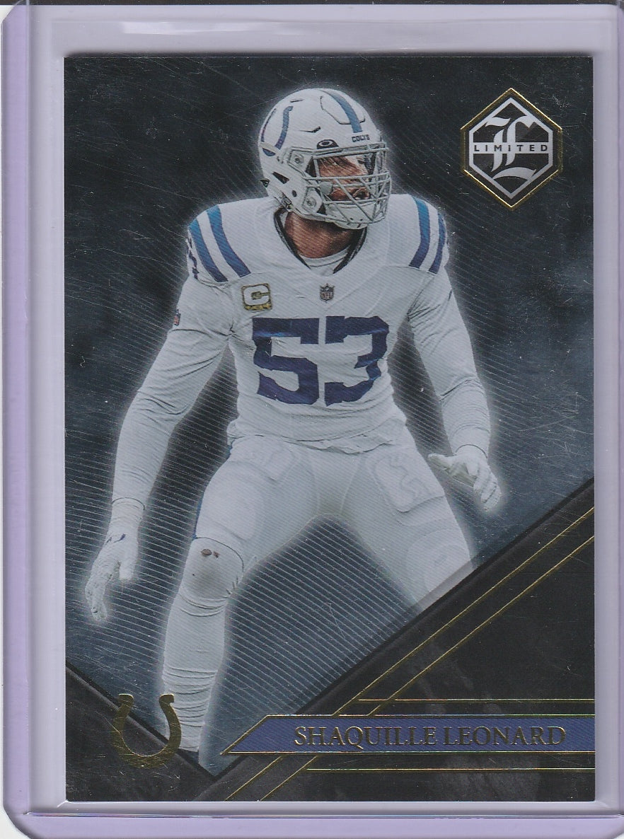 2022 Panini Limited Football - Shaquille Leonard