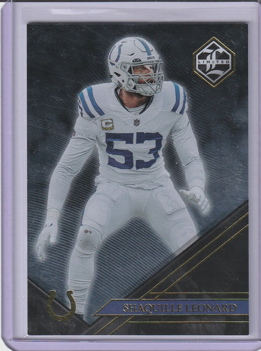 2022 Panini Limited Football - Shaquille Leonard