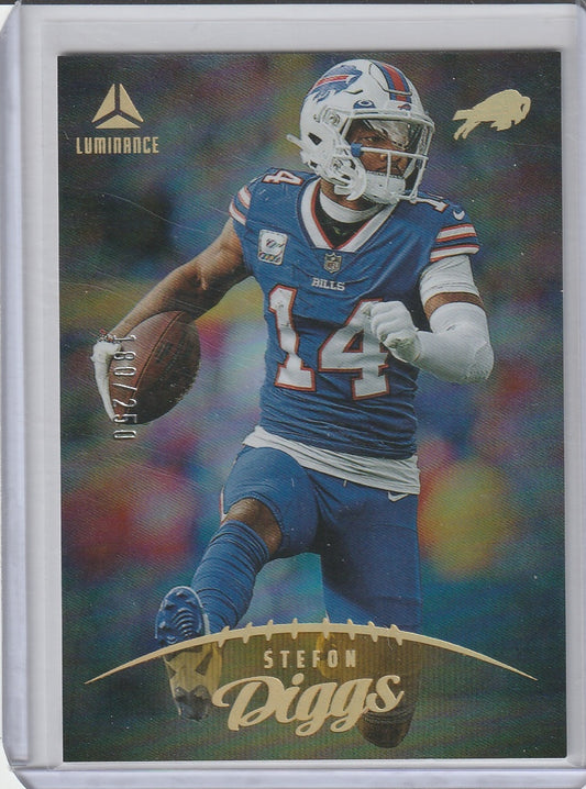 2023 Panini Luminance Football - Stefon Diggs /250