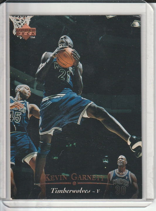 1995-96 Upper Deck - Kevin Garnett RC Rookie