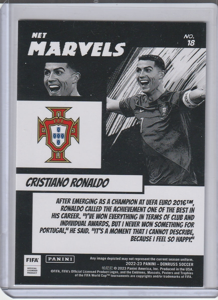 2022-23 Panini Donruss Soccer - Cristiano Ronaldo 'Net Marvels'