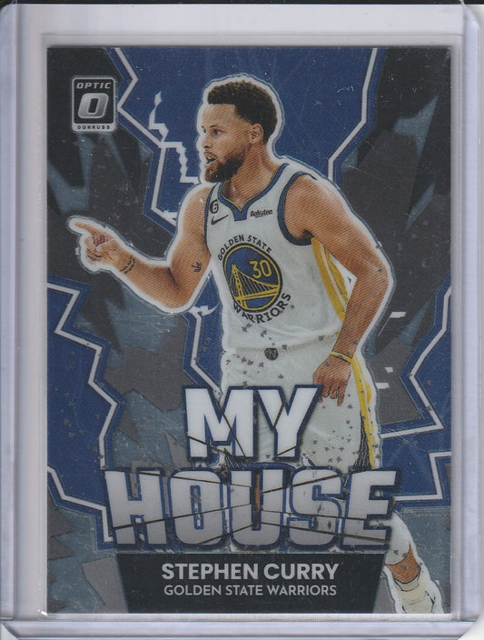 2022-23 Panini Donruss Optic Basketball - Stephen Curry 'My House'