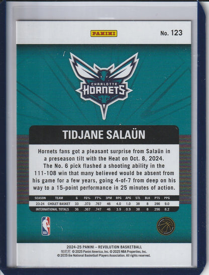 2024-25 Panini Revolution Basketball - Tidjane Salaun RC Rookie