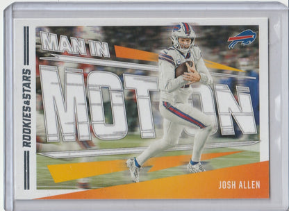 2023 Panini Rookies and Stars - Josh Allen 'Man in Motion'