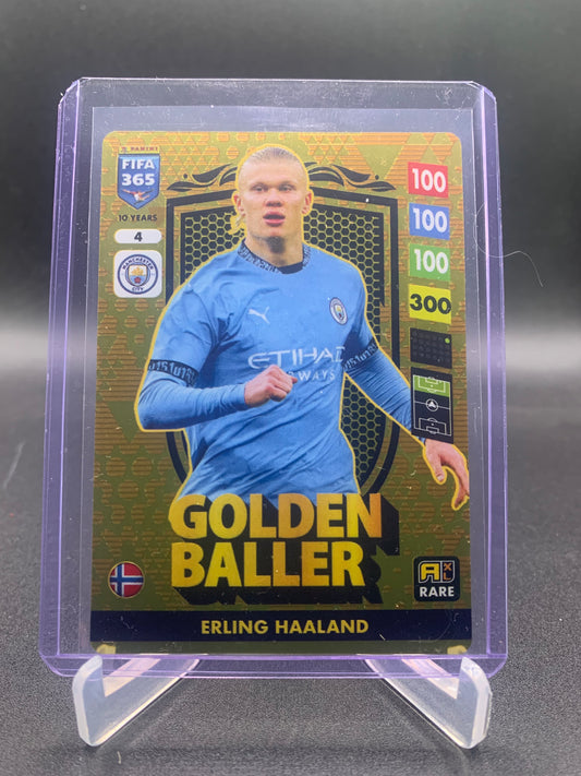 2025 Panini Adrenalin XL Soccer - Erling Haaland ‘Golden Baller’
