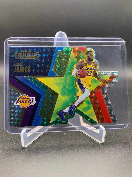 2020-21 Panini Contenders Basketball - LeBron James ‘Super Star’ Die Cut