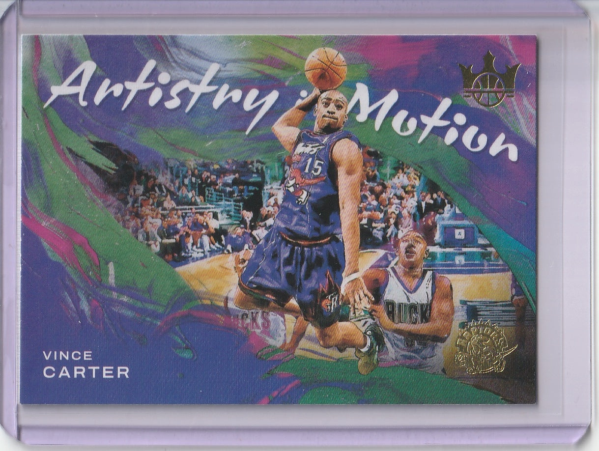 2021-22 Panini Court Kings Basketball - Vince Carter 'Artistry in Motion'