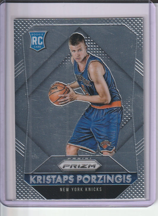 2015-16 Panini Prizm Basketball - Kristaps Porzingis RC Rookie