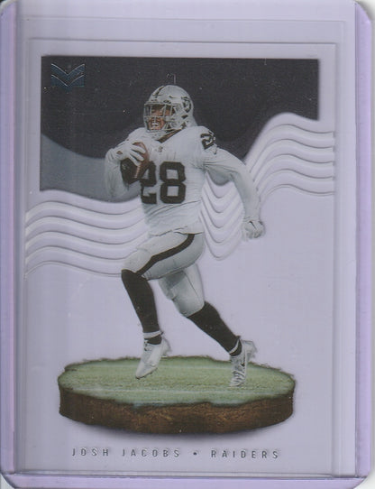 2022 Panini Chronicles Football - Josh Jacobs 'Magnitude' Acetate