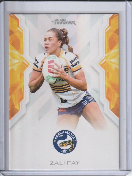 2025 NRL Traders - Zali Fay 'NRLW' Holo