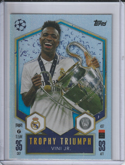 2025 Topps Match Attax - Vini JR 'Trophy Triump'