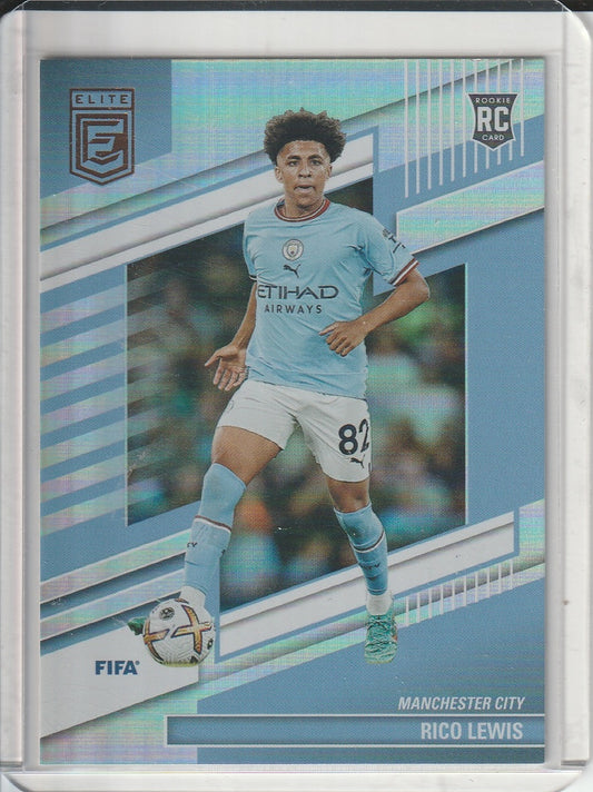 2022-23 Panini Donruss Elite Soccer - Rico Lewis RC Rookie