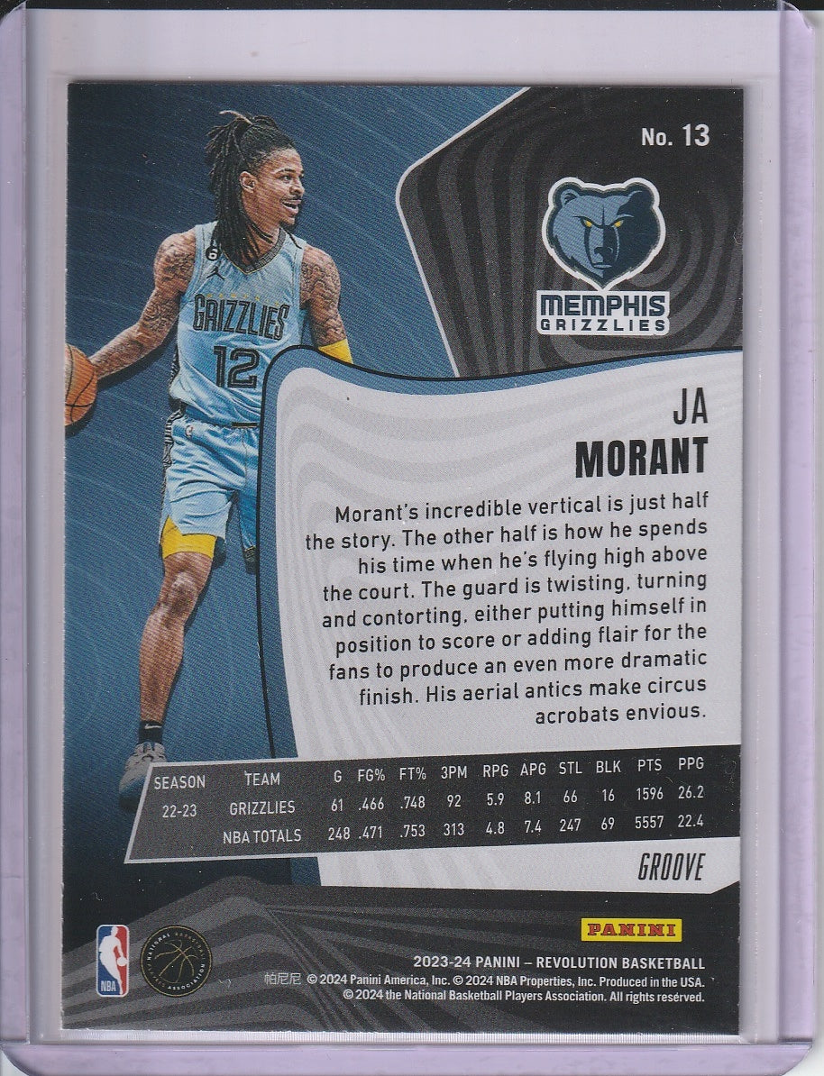 2023-24 Panini Revolution Basketball - Ja Morant 'Groove'
