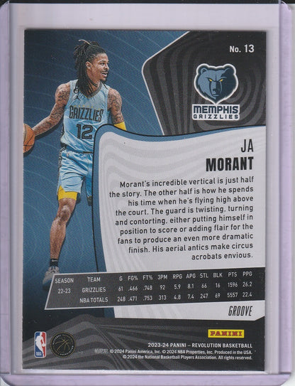 2023-24 Panini Revolution Basketball - Ja Morant 'Groove'