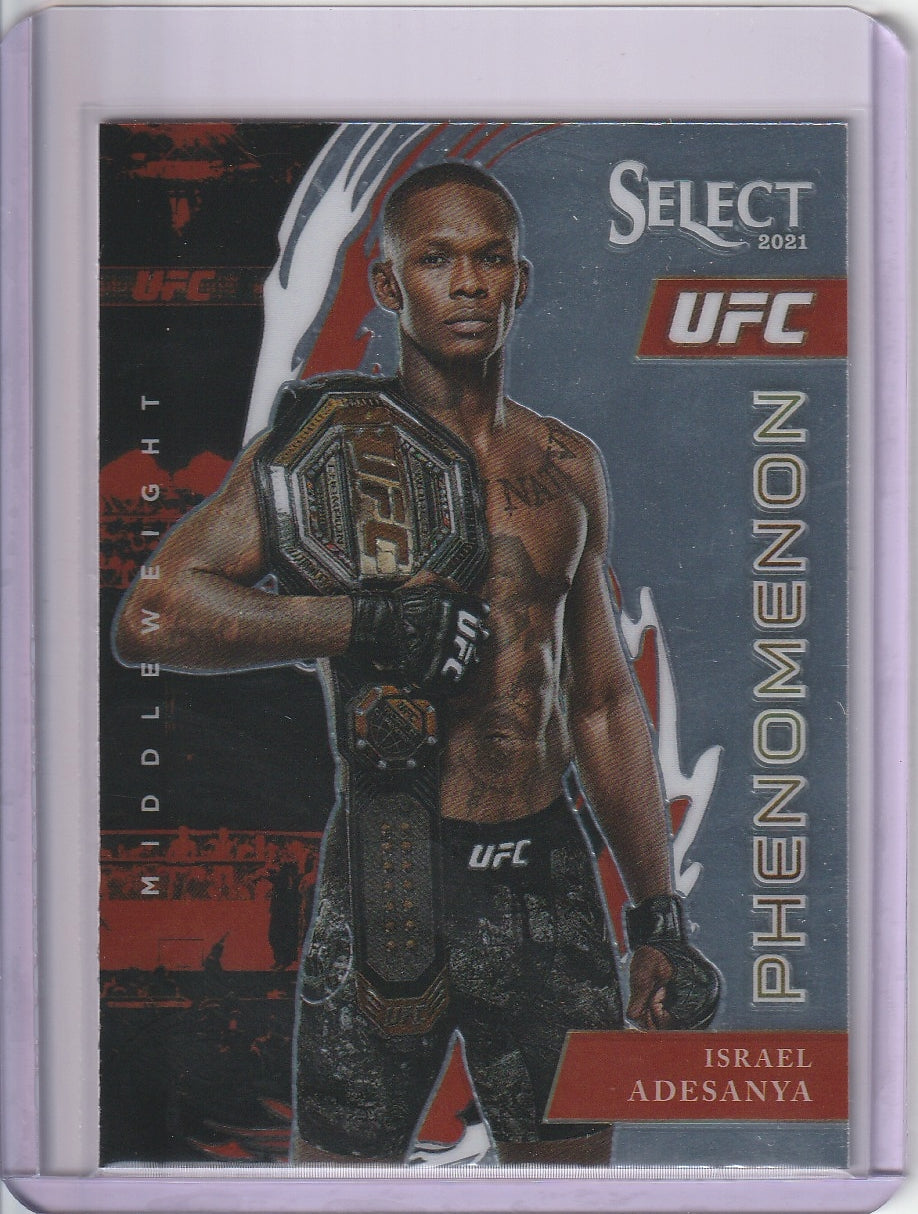 2021 Panini Prizm Select UFC - Israel Adesanya 'Phenomenon'