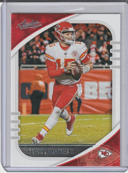 2020 Panini Absolute Football - Patrick Mahomes II