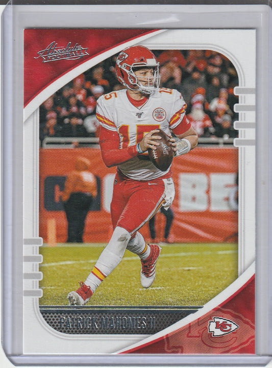 2020 Panini Absolute Football - Patrick Mahomes II