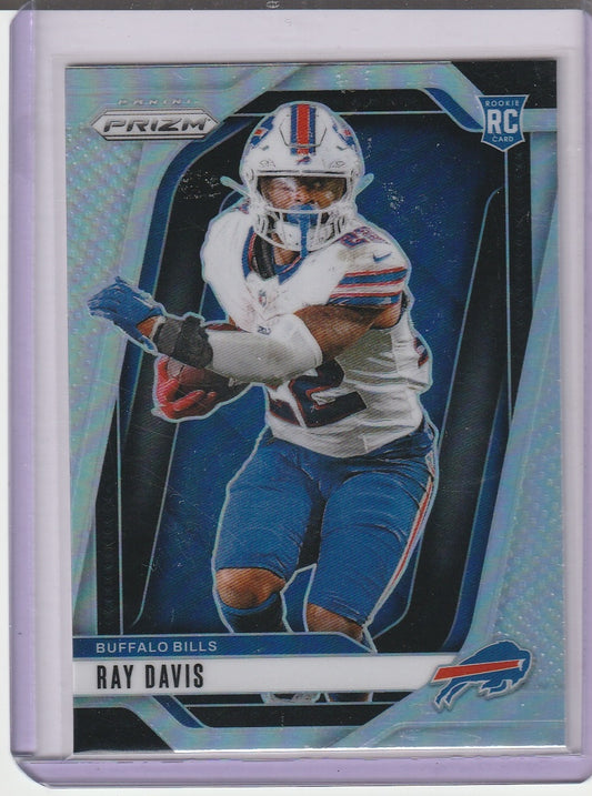 2024 Panini Prizm Football - Ray Davis 'Variations' Silver Prizm RC Rookie