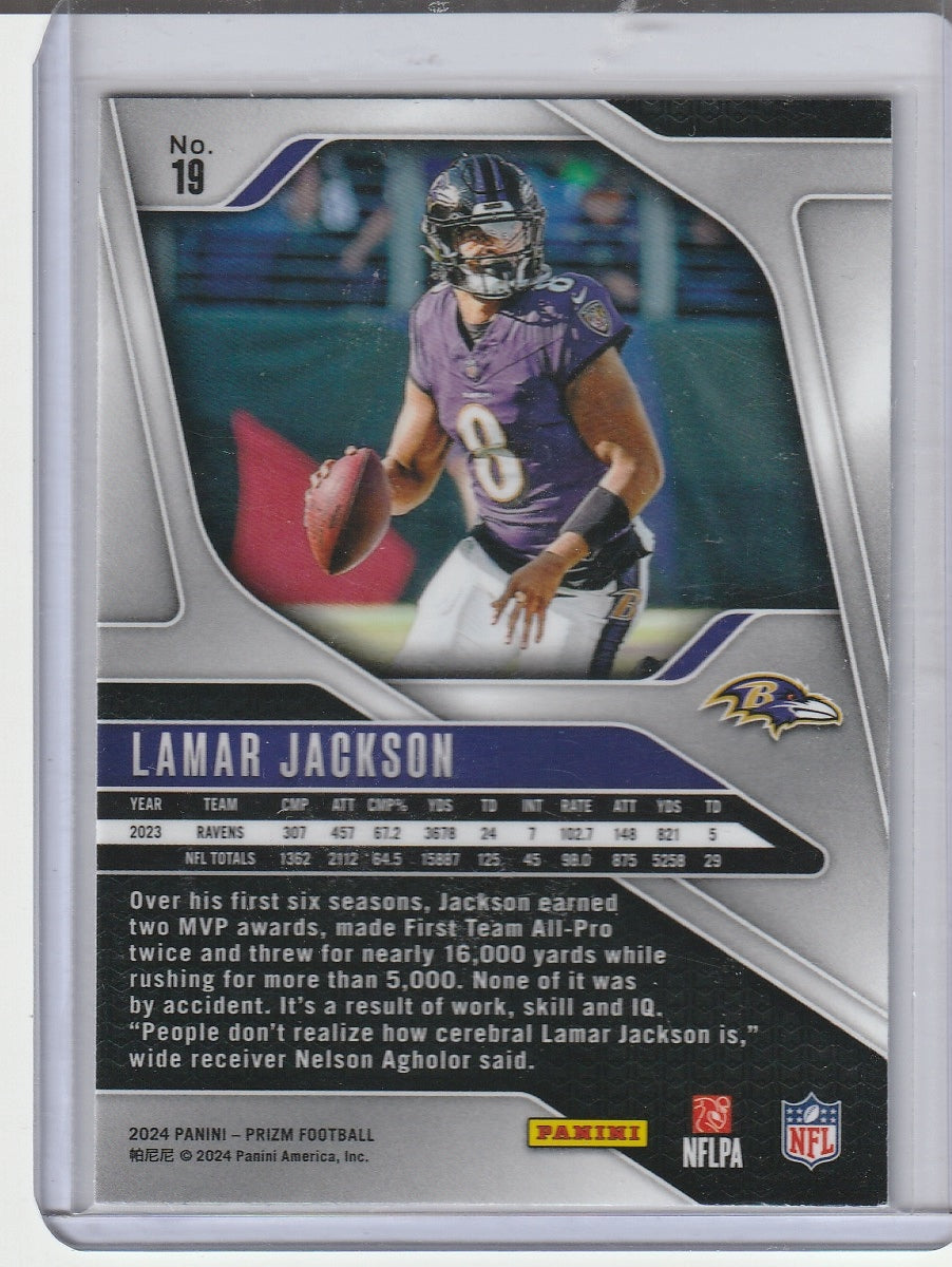 2024 Panini Prizm Football - Lamar Jackson
