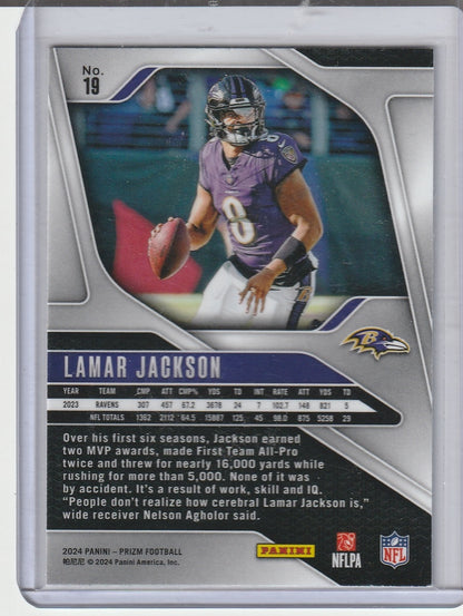 2024 Panini Prizm Football - Lamar Jackson