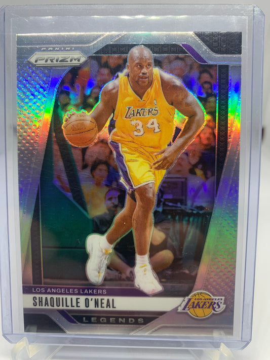2024-25 Panini Prizm Basketball - Shaquille O’Neal ‘Legends’ Silver Prizm Holo