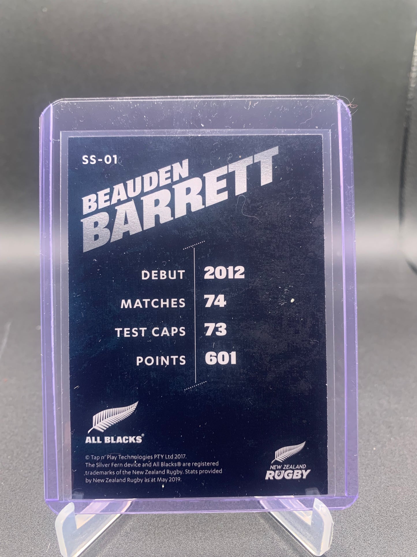 2017 Tap n Play Rugby - Beauden Barrett ‘Sharp Shooters’