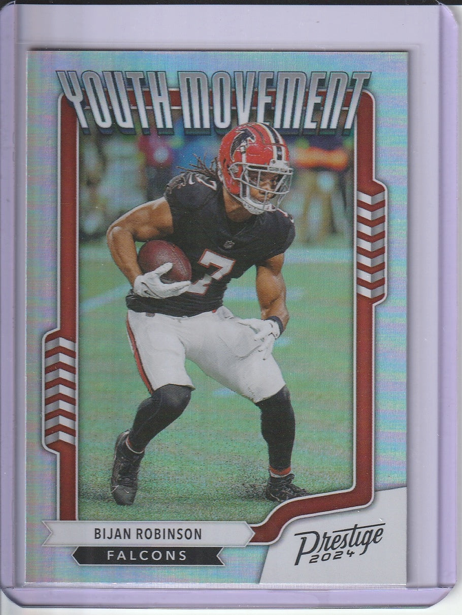2024 Panini Prestige Football - Bijan Robinson 'Youth Movement'