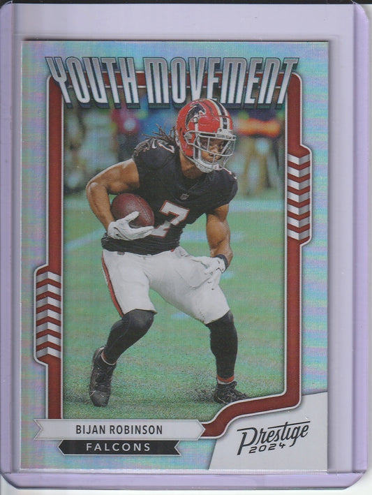 2024 Panini Prestige Football - Bijan Robinson 'Youth Movement'