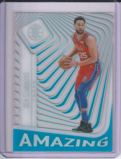 2020-21 Panini Illusions Basketball - Ben Simmons 'Amazing' Acetate