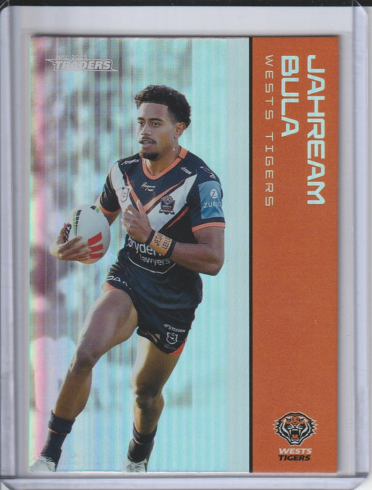 2025 NRL Traders - Jahream Bula 'Silver Parallel'