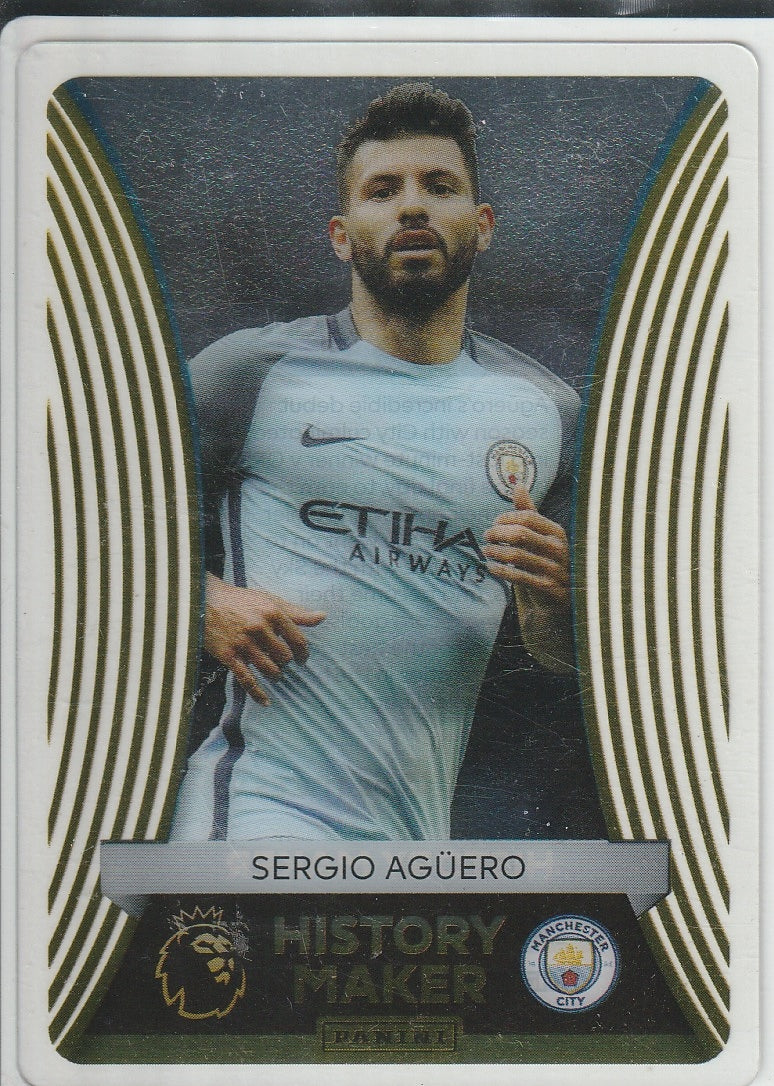 2025 Panini Adrenalyn XL Premier League - Sergio Aguero 'History Maker' Acetate