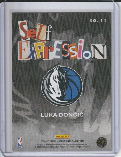 2024-25 Panini Court Kings Basketball - Luka Doncic 'Self Expression'