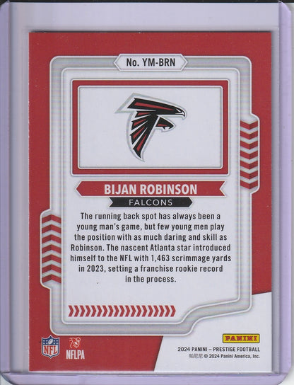 2024 Panini Prestige Football - Bijan Robinson 'Youth Movement'