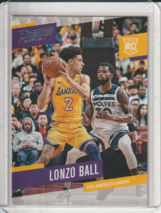 2017-18 Panini Prestige Basketball - Lonzo Ball RC Rookie