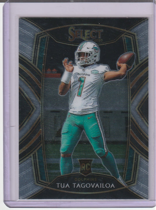 2020 Panini Select Football - Tua Tagovailoa 'Club Level' RC Rookie