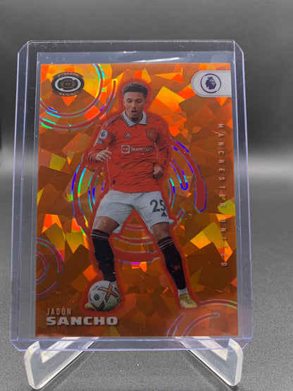 2022-23 Panini Chronicles Dynagon Premier League Soccer - Jadon Sancho ‘Cracked Ice’ /23
