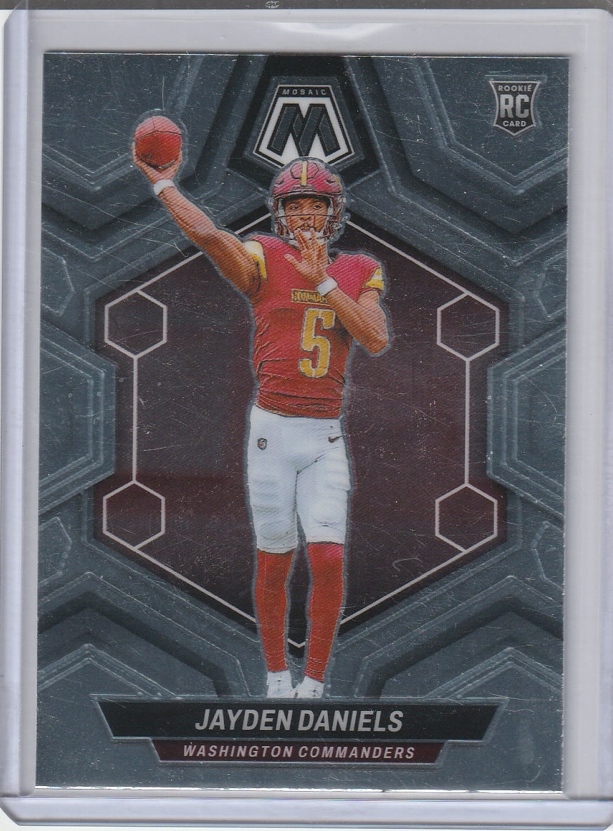 2024 Panini Mosaic Football - Jayden Daniels RC Rookie