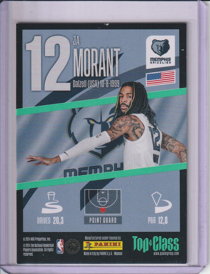 2024 Panini Top Class Basketball - Ja Morant 'Super Sonic'