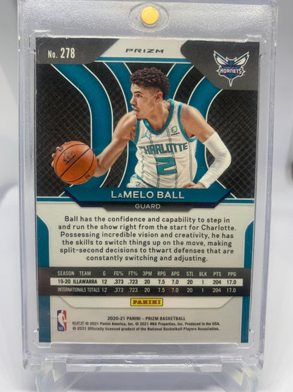 2020-21 Panini Prizm Basketball - LaMelo Ball ‘Silver Prizm’ RC Rookie Holo