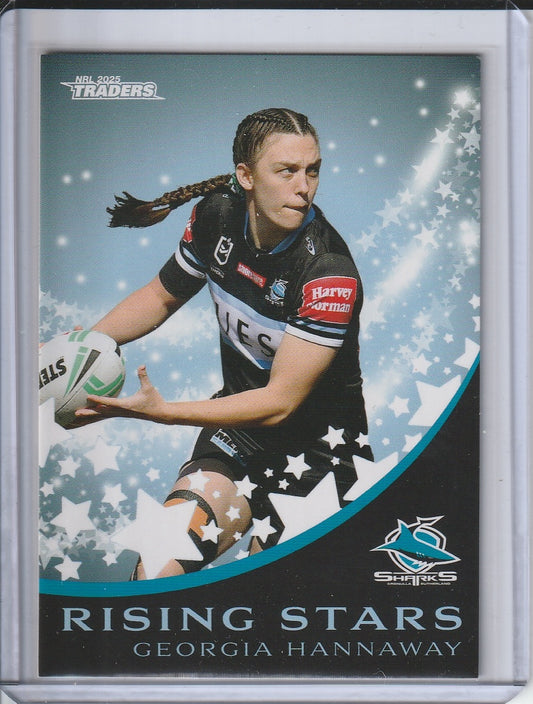 2025 NRL Traders - Georgia Hannaway 'Rising Stars'