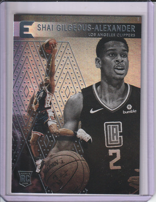 2018-19 Panini Chronicles Basketball - Shai Gilgeous-Alexander 'Essentials' RC Rookie