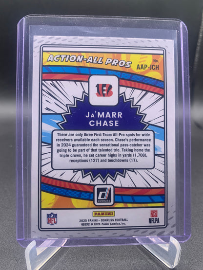 2025 Panini Donruss Football - JaMarr Chase ‘Action-All Pros’