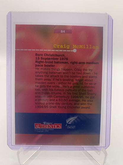 1996 High Velocity Cricket - Craig McMillan ‘New Blood’ Rookie