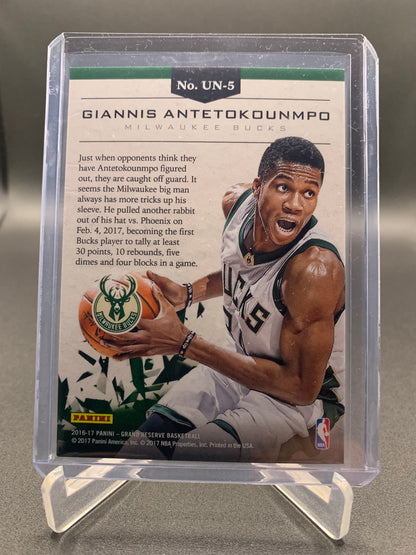 2016-17 Panini Grand Reserve Basketball - Giannis Antetokounmpo ‘Unbreakable’ *Case Hit*
