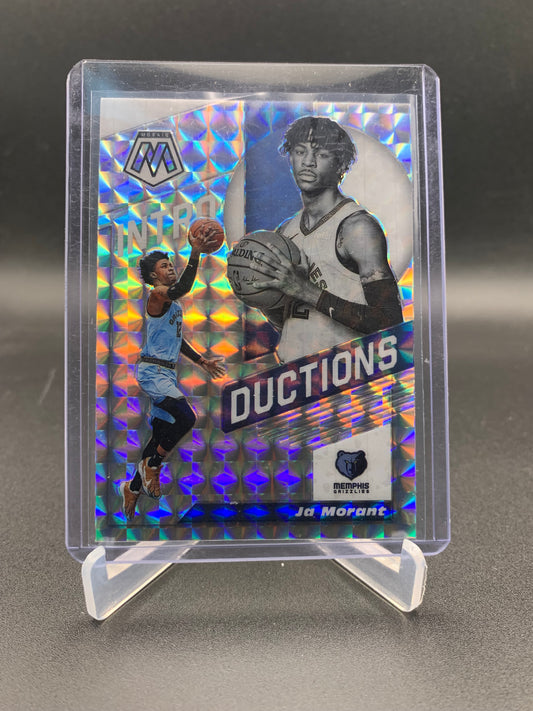 2019-20 Panini Mosaic Basketball - Ja Morant ‘Introductions’ Rookie RC Silver Prizm Mosaic