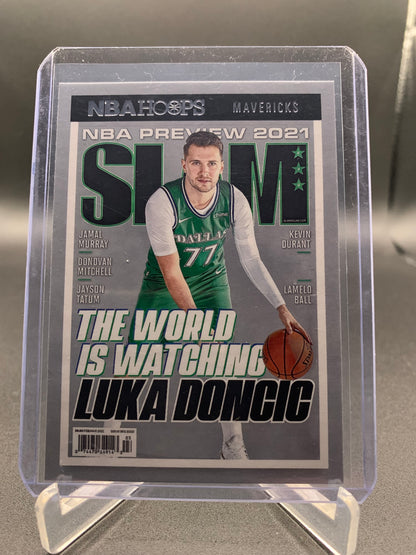 2021-22 Panini Hoops Basketball - Luka Doncic ‘Slam’